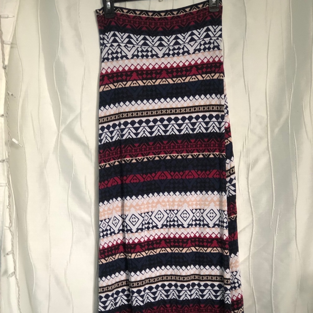 Printed Maxi skirt